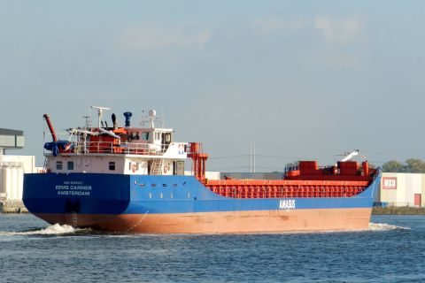 EEMS CARRIER in IJmuiden, 22 okt 2016