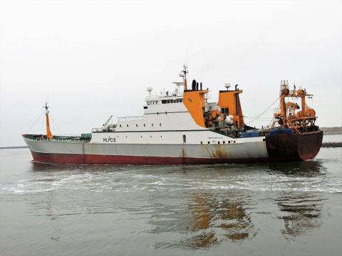 H171 CORNELIS VROLIJK FZN in IJmuiden, 25 okt 2016