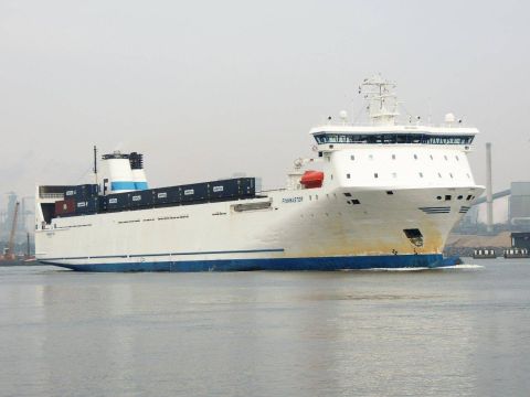 FINNMASTER in IJmuiden, 26 okt 2016