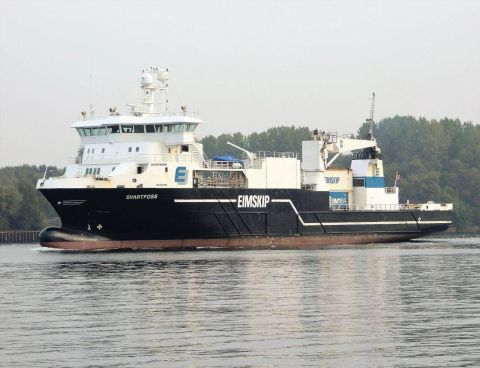 Svartfoss in IJmuiden, 26 okt 2016