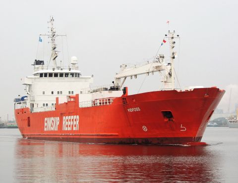 Vidfoss in IJmuiden, 26 okt 2016