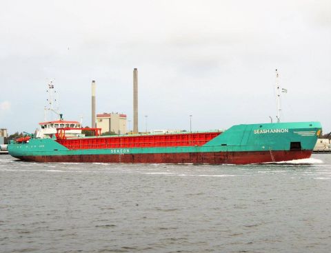 Sea Shannon in IJmuiden, 28 okt 2016
