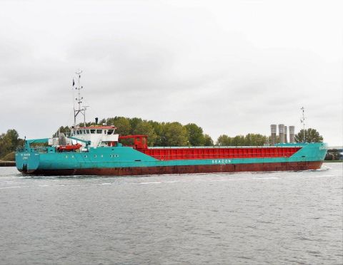 Sea Shannon in IJmuiden, 28 okt 2016