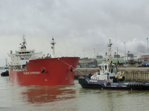 Atlantic Symphony in IJmuiden, 7 feb 2015