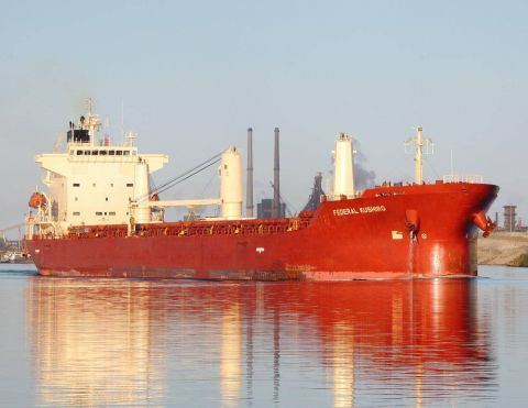 FEDERAL KUSHIRO in IJmuiden, 29 okt 2016