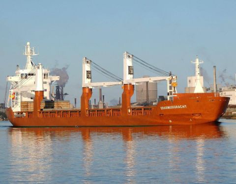 ERASMUSGRACHT in IJmuiden, 29 okt 2016