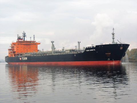TORM AGNETE in IJmuiden, 30 okt 2016