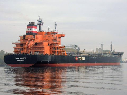 TORM AGNETE in IJmuiden, 30 okt 2016