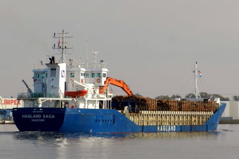 HAGLAND SAGA in IJmuiden, 30 okt 2016