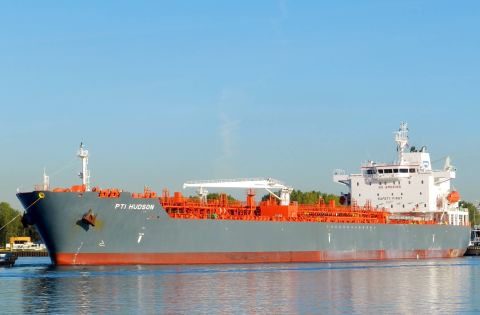 PTI HUDSON in IJmuiden, 31 okt 2016