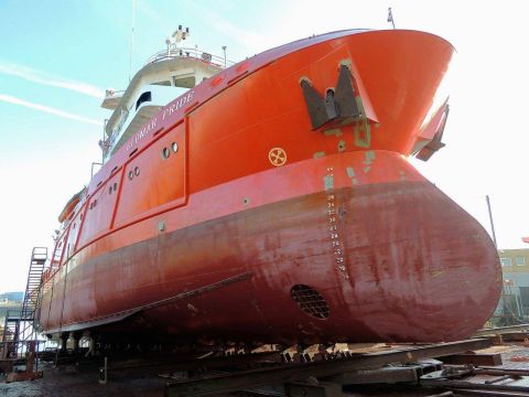 GLOMAR PRIDE in IJmuiden, 31 okt 2016