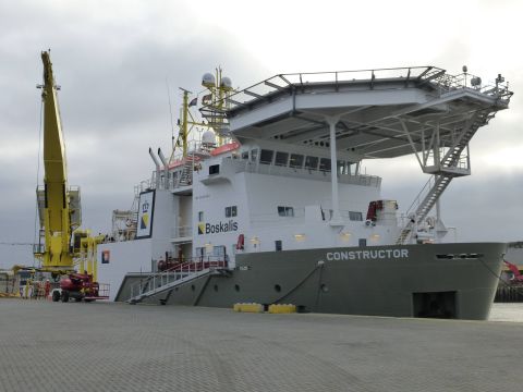 Constructor in IJmuiden, 9 feb 2015