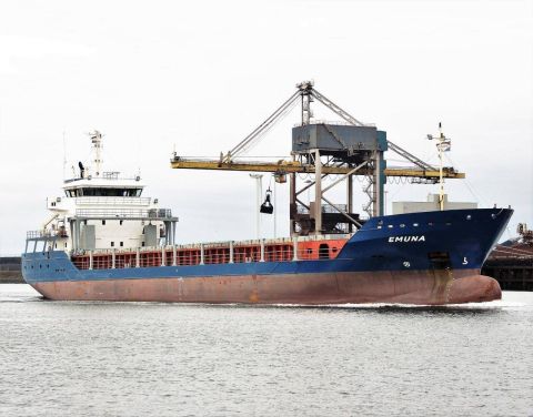 EMUNA in IJmuiden, 1 nov 2016