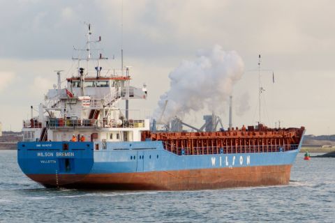 Wilson Bremen in IJmuiden, 3 nov 2016
