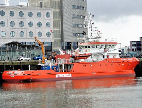 GLOMAR PRIDE in IJmuiden, 3 nov 2016