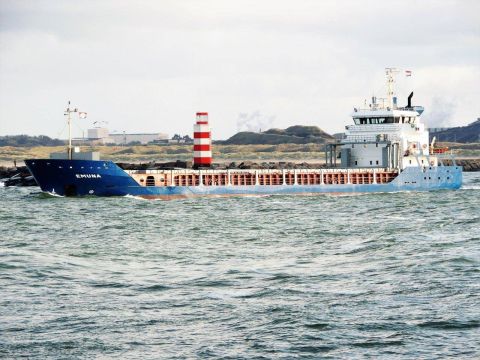 EMUNA in IJmuiden, 3 nov 2016