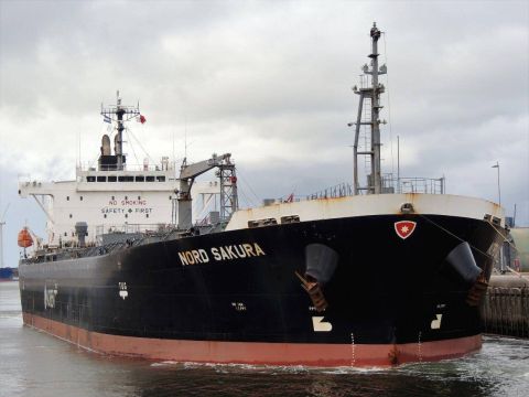 NORD SAKURA in IJmuiden, 3 nov 2016