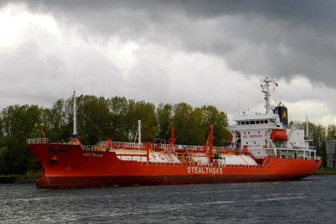 Gas Pasha in IJmuiden, 5 nov 2016