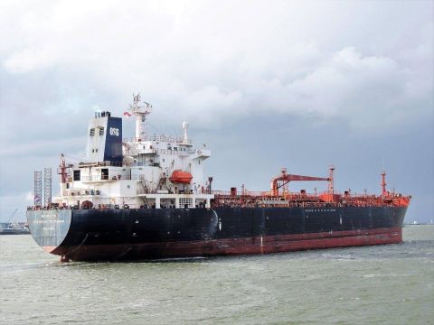 OVERSEAS PETROMAR in IJmuiden, 5 nov 2016