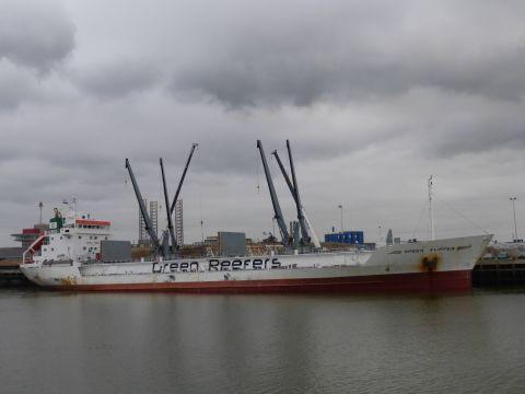 Green Klipper in IJmuiden, 10 feb 2015