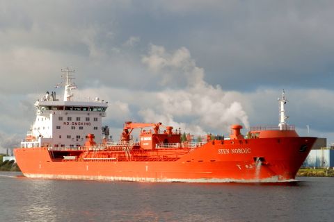 STEN NORDIC in IJmuiden, 7 nov 2016