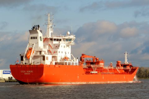 STEN NORDIC in IJmuiden, 7 nov 2016