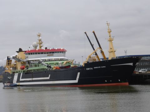 KW174 ANNELIES ILENA in IJmuiden, 10 feb 2015