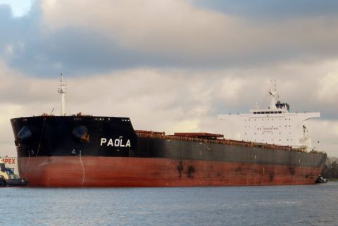 PAOLA in IJmuiden, 7 nov 2016