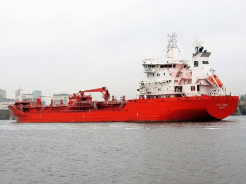 STEN NORDIC in IJmuiden, 9 nov 2016