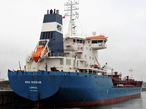 BRO NISSUM in IJmuiden, 10 nov 2016
