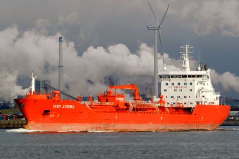 Sten Aurora in IJmuiden, 10 nov 2016