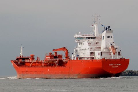 Sten Aurora in IJmuiden, 10 nov 2016