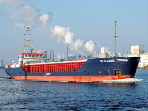 Sea Charente in IJmuiden, 11 nov 2016