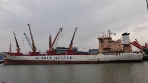 CHILEAN REEFER in IJmuiden, 12 nov 2016