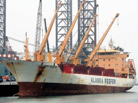 CHILEAN REEFER in IJmuiden, 14 nov 2016