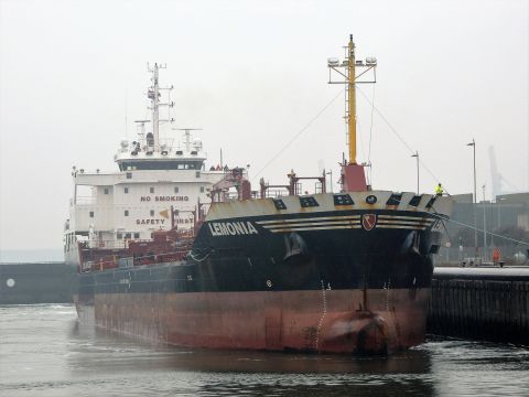 LEMONIA in IJmuiden, 14 nov 2016