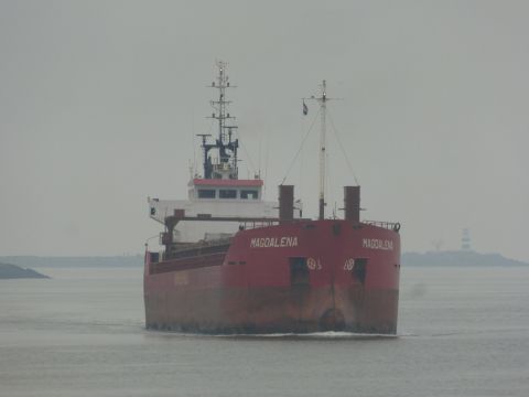 Magdalena in IJmuiden, 11 feb 2015