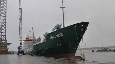 GREEN MAGIC in IJmuiden, 15 nov 2016