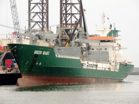 GREEN MAGIC in IJmuiden, 15 nov 2016