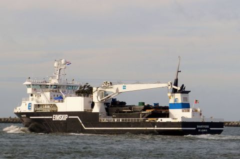 Svartfoss in IJmuiden, 16 nov 2016