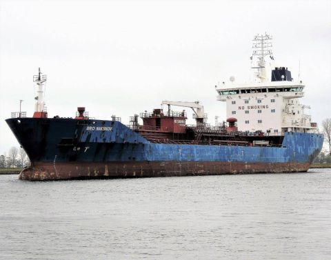 BRO NAKSKOV in IJmuiden, 16 nov 2016