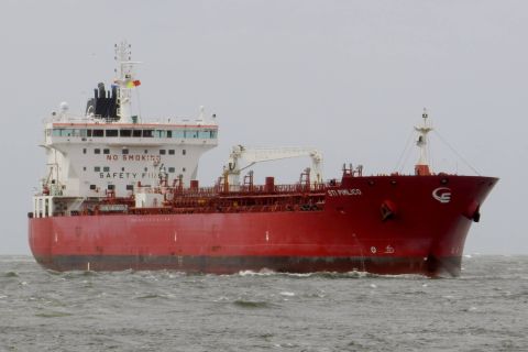 Sti Pimlico in IJmuiden, 17 nov 2016