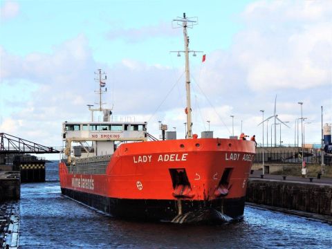 LADY ADELE in IJmuiden, 18 nov 2016