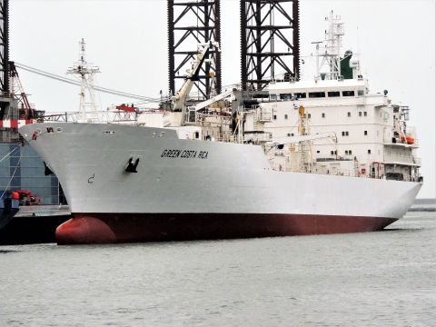 GREEN COSTA RICA in IJmuiden, 20 nov 2016