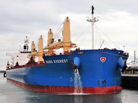 NORD EVEREST in IJmuiden, 21 nov 2016