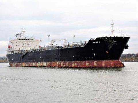 Crown II in IJmuiden, 21 nov 2016