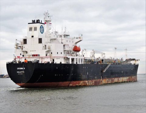 Crown II in IJmuiden, 21 nov 2016