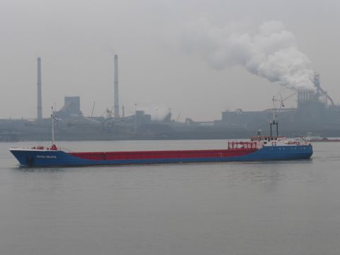 Eems Delfia in IJmuiden, 11 feb 2015