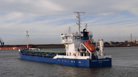 CELTIC CHALLENGER in IJmuiden, 22 nov 2016