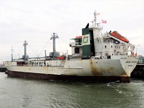 GREEN EXPLORER in IJmuiden, 23 nov 2016